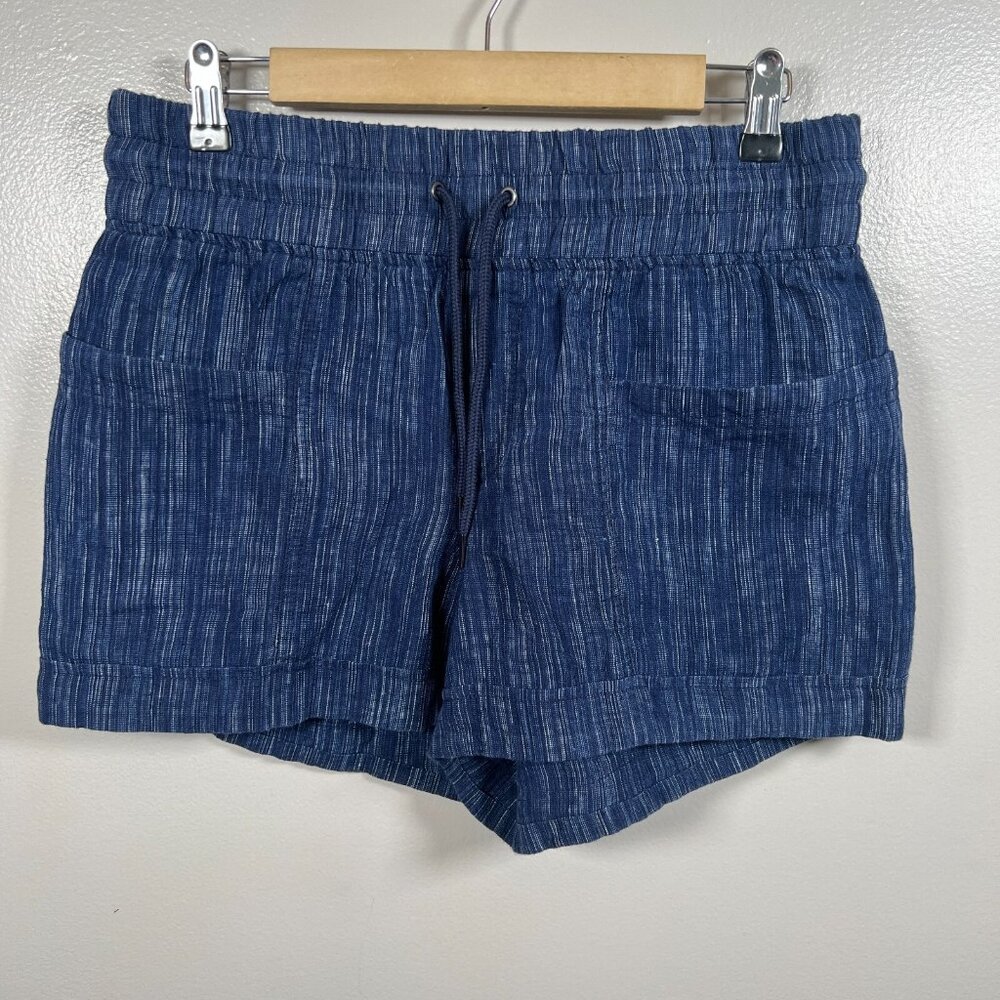 Athleta High Waist Blue Shorts